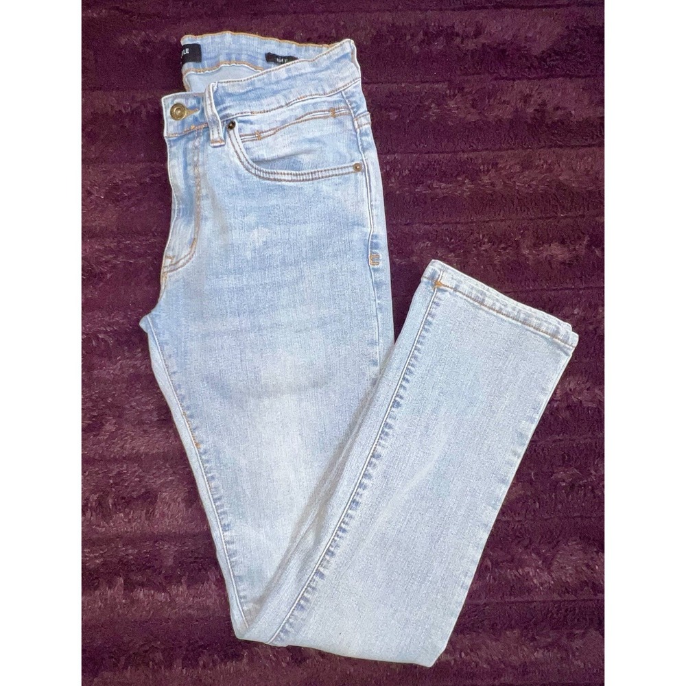 Kenneth Cole New York Slim Fit Jeans Women's 28x30 Light Wash Denim
